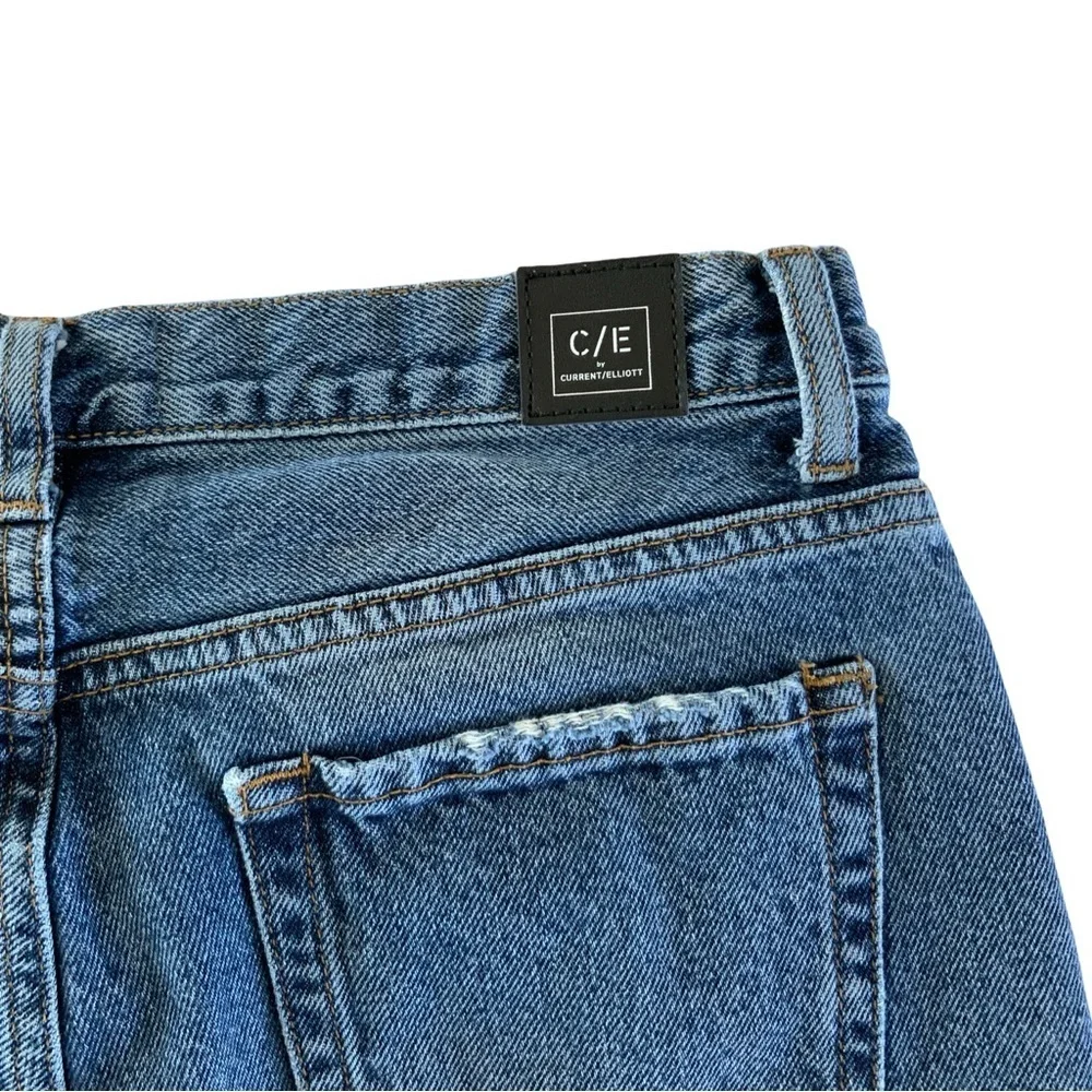 Current/Elliott Wide Leg Cop Jeans Size 29 - Picture 4 of 6